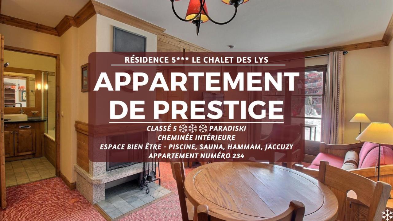 Arc 1950 - Suite De Prestige - Cheminee Interieur Les Arcs  외부 사진